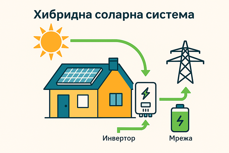 Hybrid Solar System